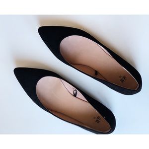 Black H&M flats